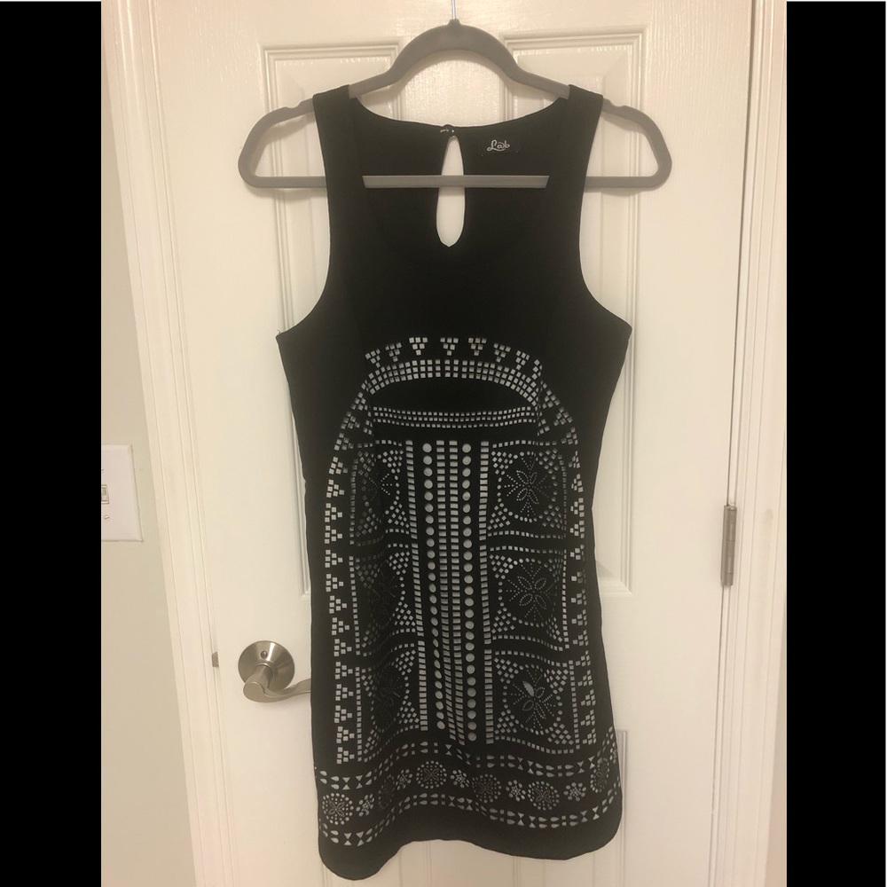 Black Slip Dress XS